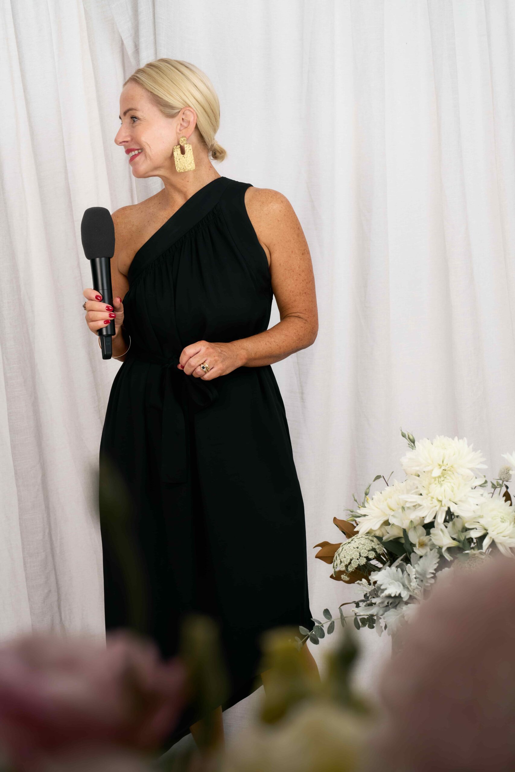 black dress mic only